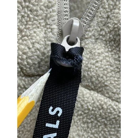 Numerals Urban Fit Beige Fleece Jacket Medium - Picture 4 of 15